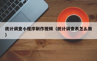 营口统计调查小程序制作视频（统计调查表怎么做）