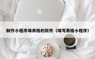 营口制作小程序填表格的软件（填写表格小程序）